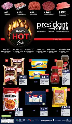 President Hyper specials catalogue – valid from 24.10.2025