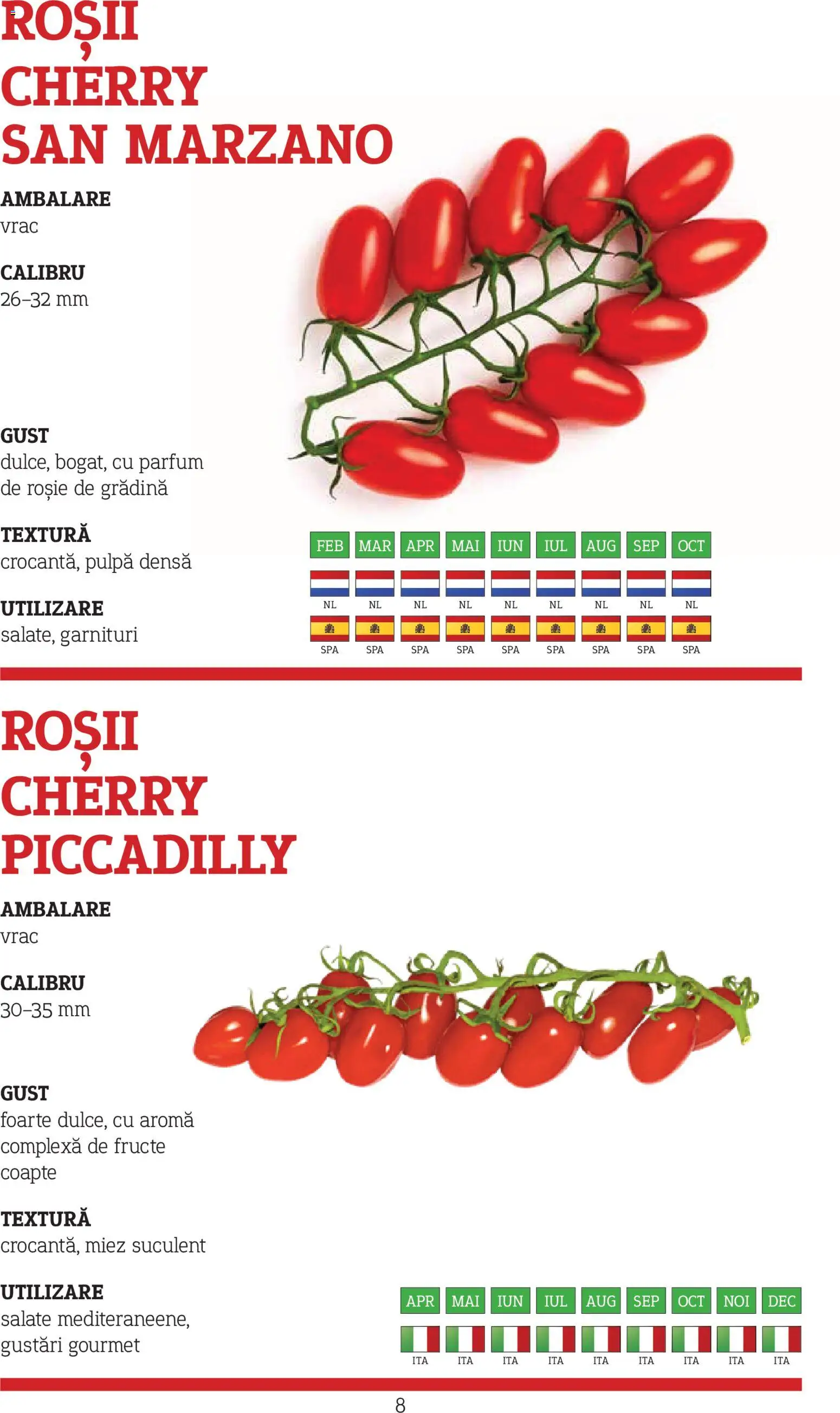 Noul catalog Metro – valabil de la 10.11.2025 | Pagină: 8 | Produse: Parfum, Roșii, Fructe
