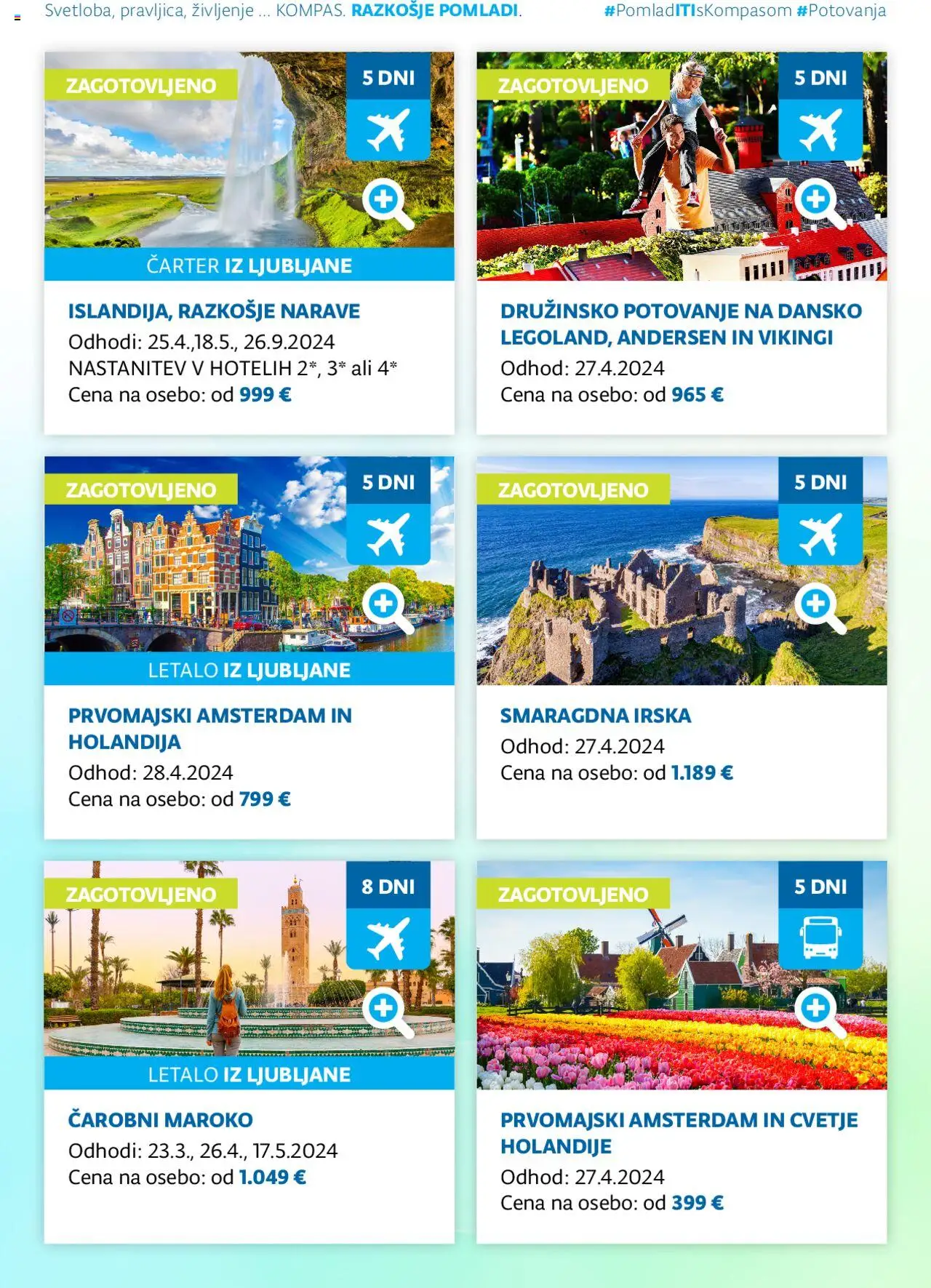 Kompas katalog potovanja │ velja od 25.03.2024 | Stran: 3 | Izdelki: Cvetje