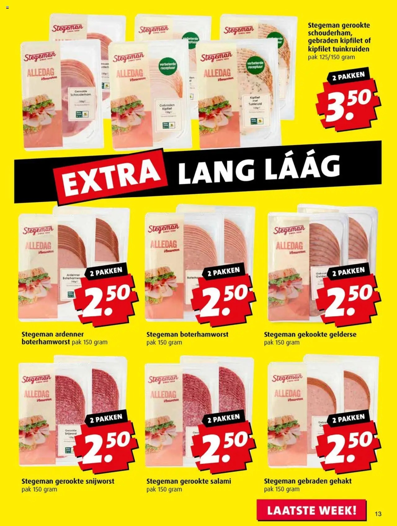  | Pagina: 13 | Producten: Salami, Gehakt