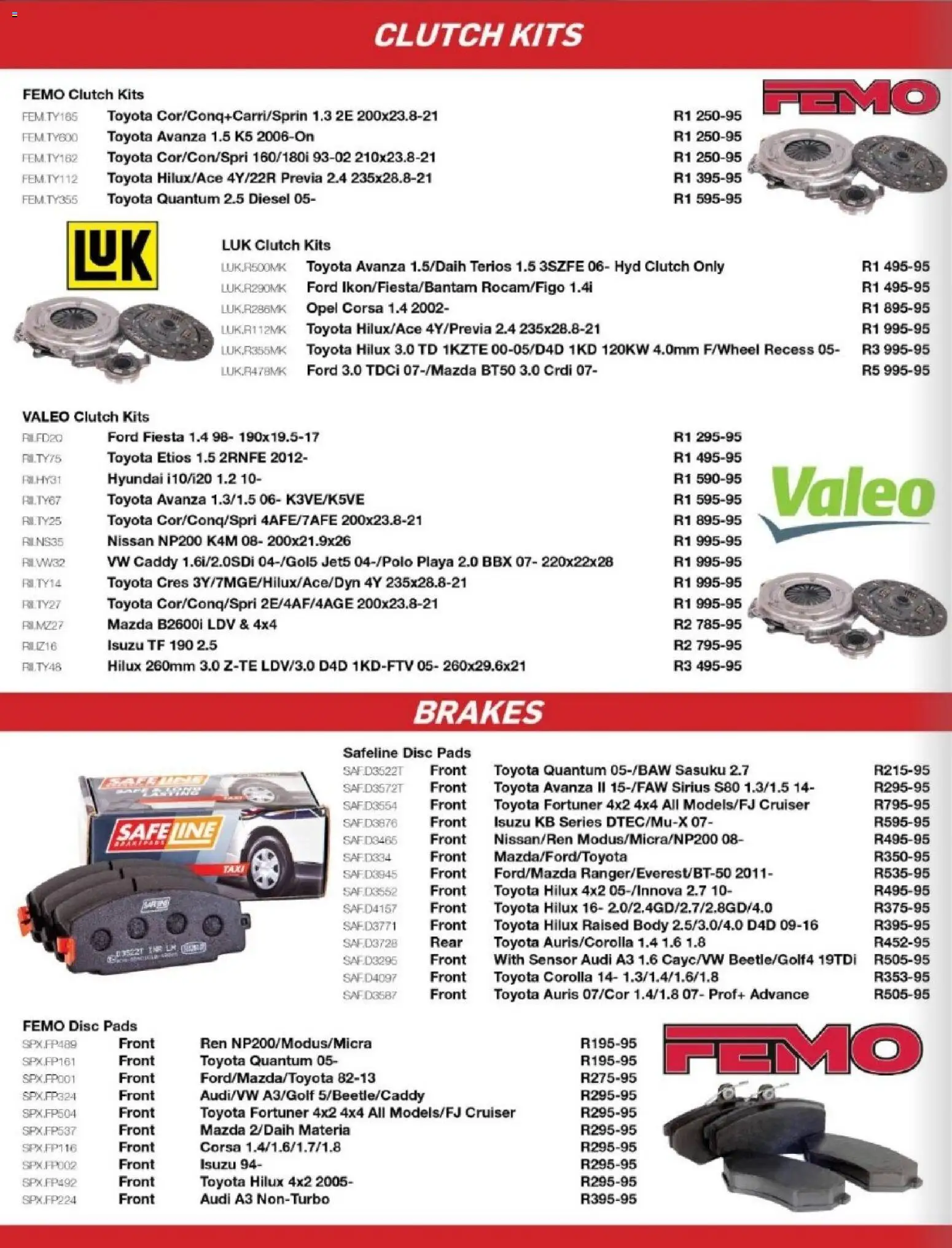 New AutoZone catalogue – valid from 22.10.2025 | Page: 6 | Products: Pads