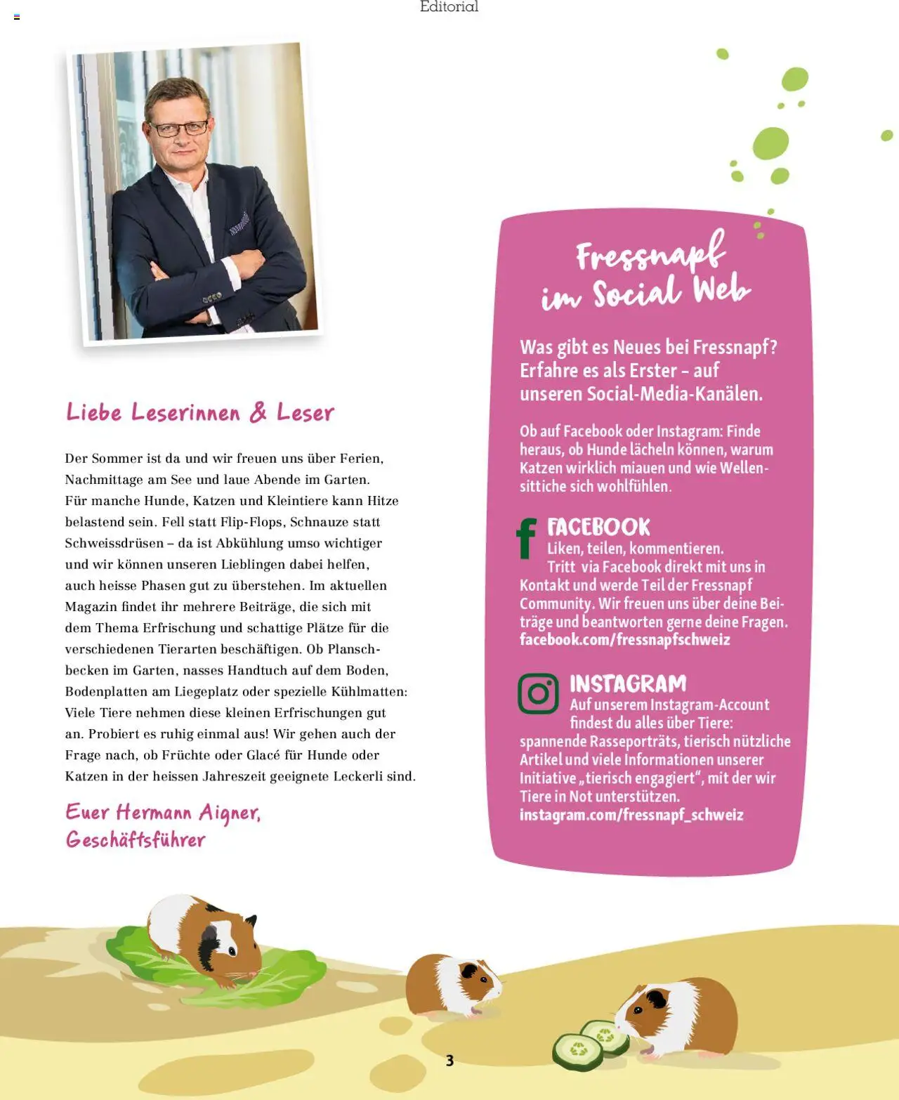 Fressnapf Magazin ab 01.07.2025 | Seite: 3 | Produkte: Glace, Früchte