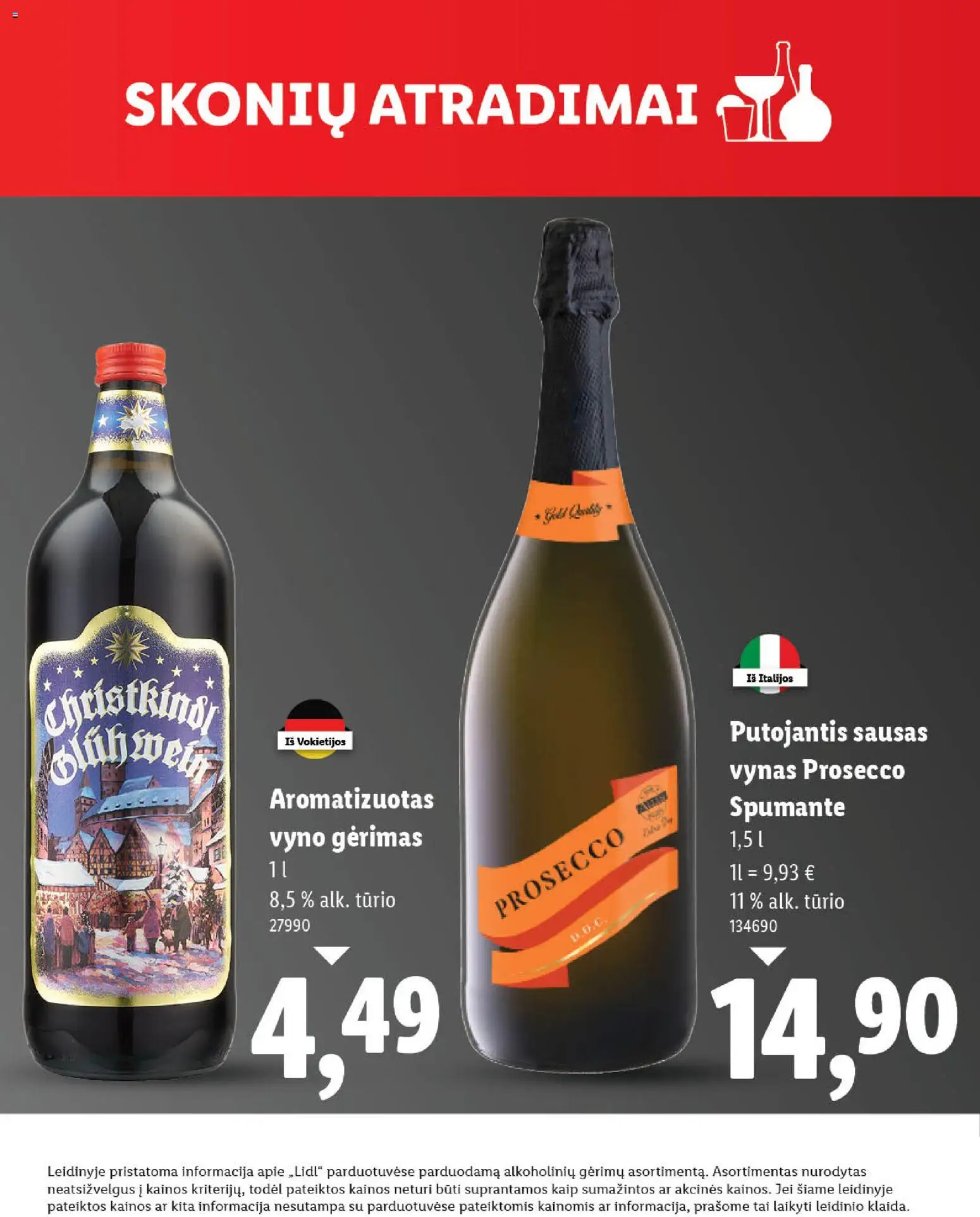 LIDL akcijos nuo 19.11.2025 | Puslapis: 23 | Prekių: Vynas
