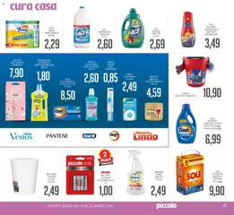 Anteprima del volantino Piccolo volantino valido a partire dal 16.03.2026 | Pagina: 23 | Prodotti: Carta igienica, Spazzolino, Collutorio, Candeggina