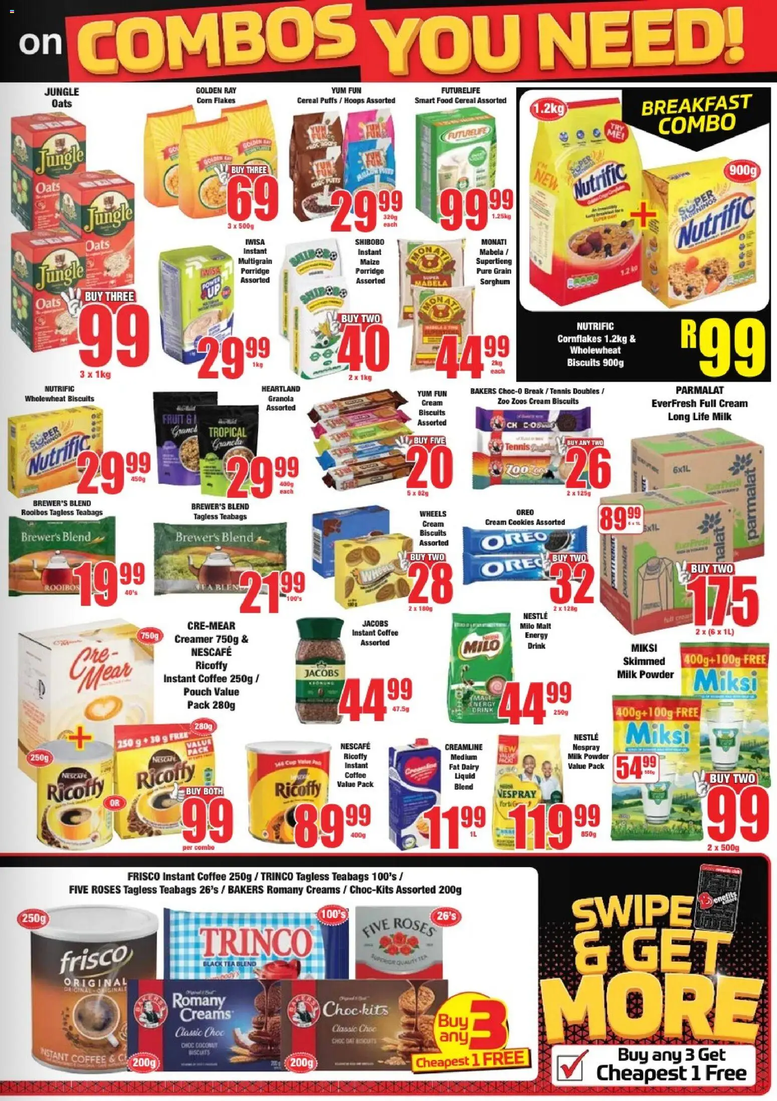 New Boxer catalogue – valid from 23.02.2026 | Page: 5 | Products: Corn, Creamer, Flakes, Estuche organizador de viaje