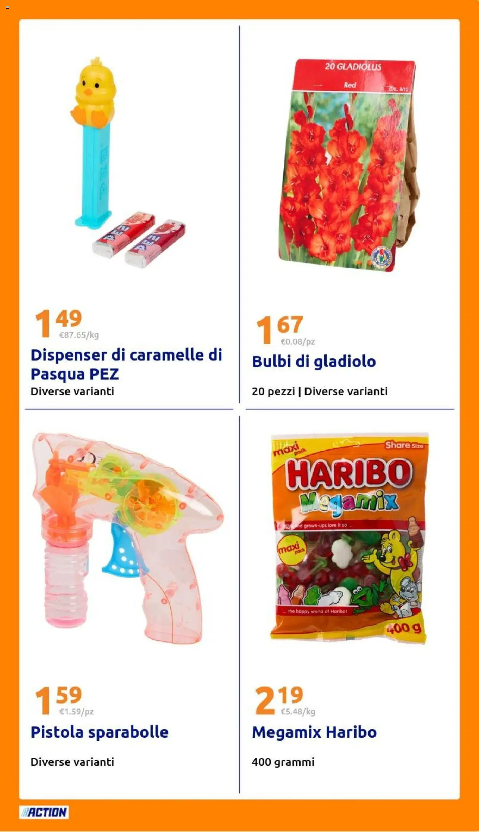 Volantino Action del 11.03.2026 | Pagina: 23 | Prodotti: Caramelle, The