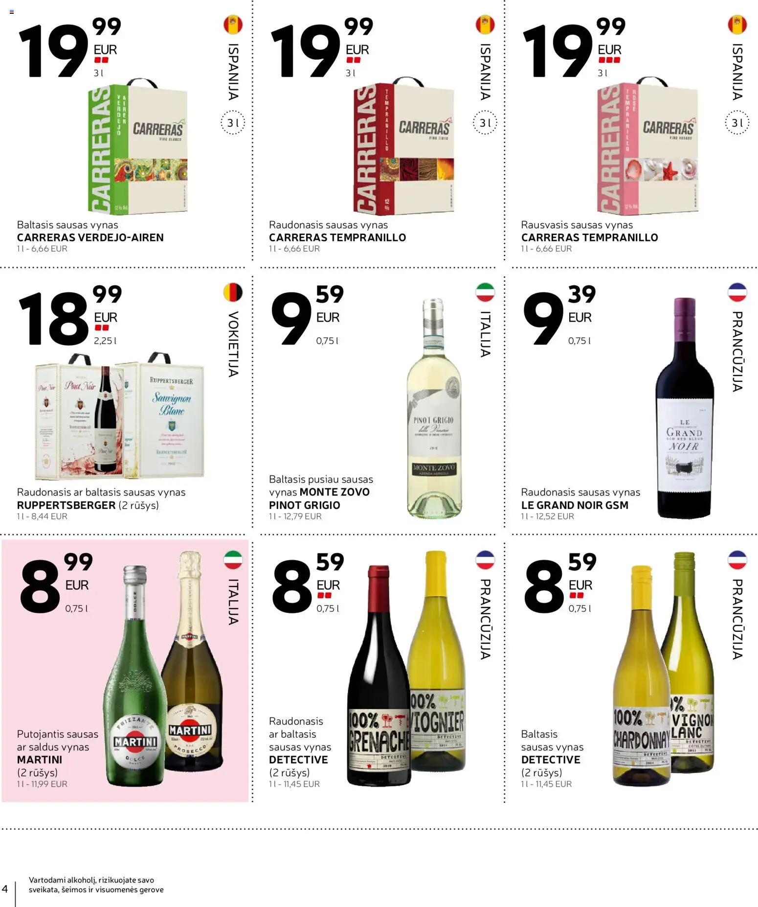 Rimi akcijos nuo 03.02.2026 | Puslapis: 4 | Prekių: Vynas