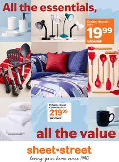 Sheet Street specials catalogue – valid from 26.12.2025