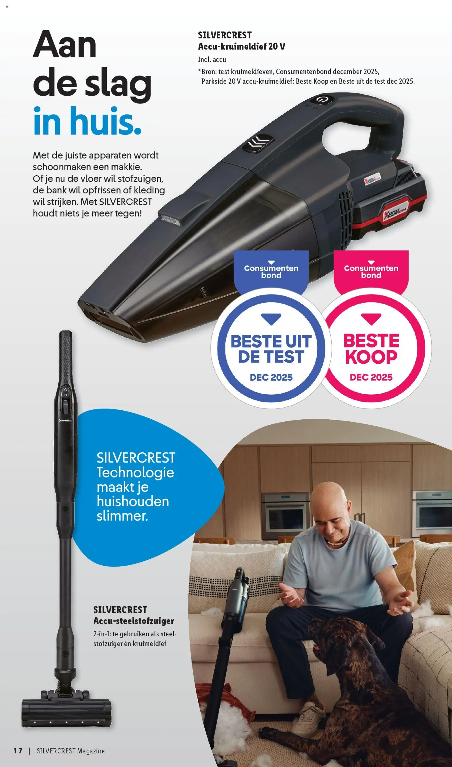 {H1} | Pagina: 17 | Producten: Borjúcomb, Stofzuiger, Bank