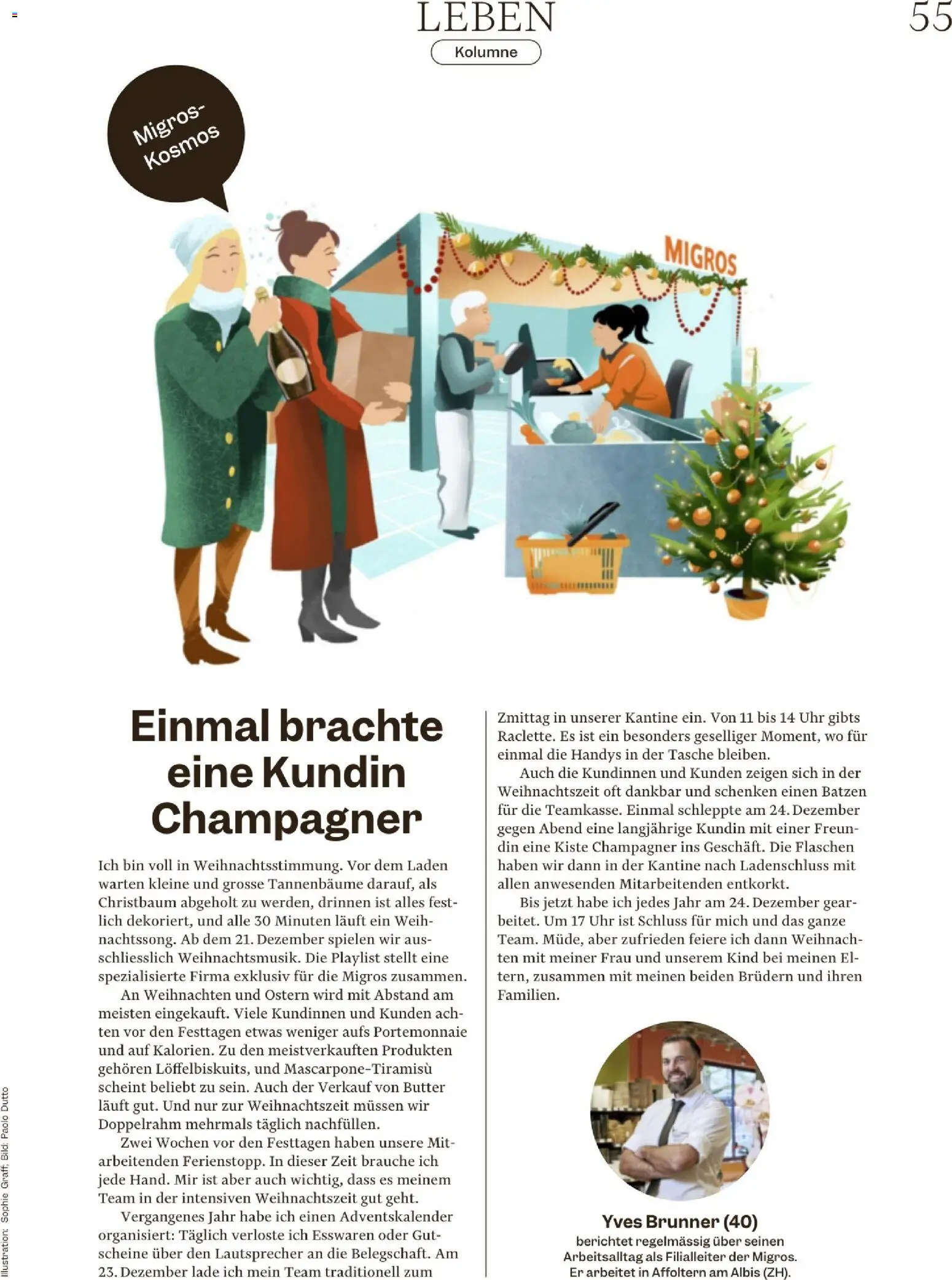 Migros - Magazin – gültig ab 09.12.2025 | Seite: 55