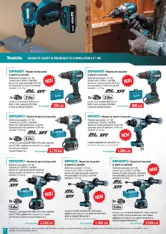 Ofertele Makita valabile de la 01.10.2025 | Pagină: 8 | Produse: Mașină de găurit, Curea, Încărcător, Mâner