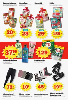 Pekås - erbjudanden - Förhandsvisning av reklamblad från butik Pekås aktuell från 16.02.2026 | Sida: 6 | Produkter: Barnmat, Galler, Spaghetti, Blöjor