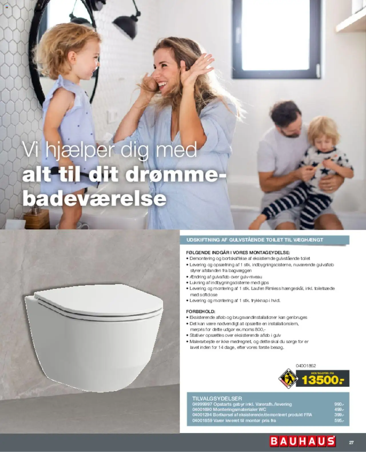 Bauhaus Tilbudsavis gyldig fra 01.03.2025 | Side: 27 | Produkter: Toilet