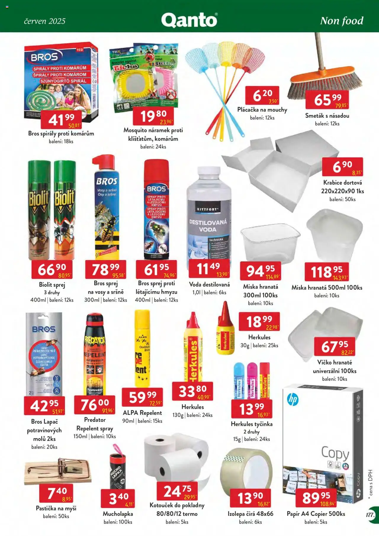 Astur & Qanto leták - Velkoobchod 06/2025 od 01.06.2025 | Strana: 177 | Produkty: Alpa, Destilovaná voda, Repelent, Smeták