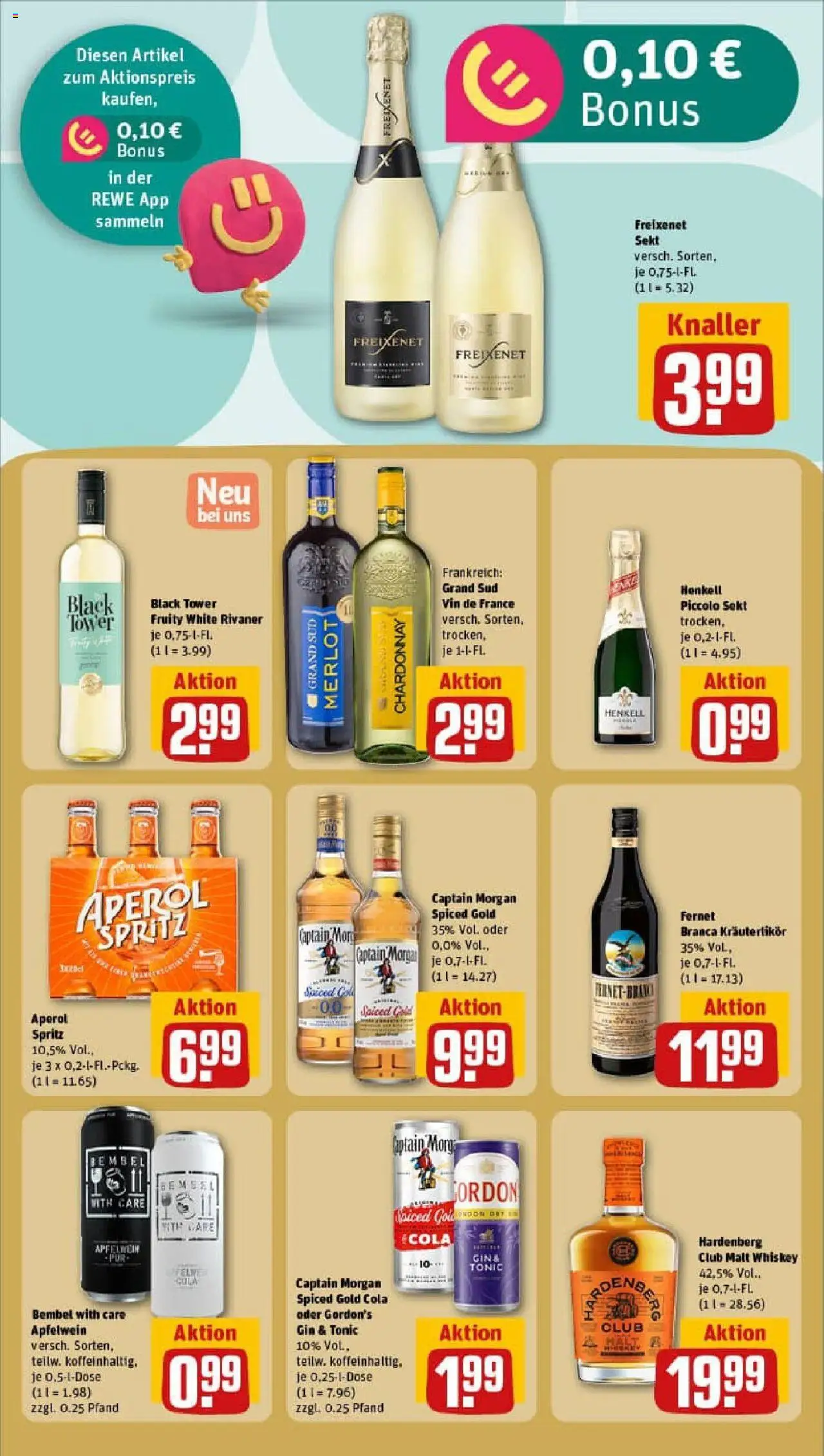 Rewe prospekt Bad Brückenau	 - gültig ab dem 13.07.2025 | Seite: 26 | Produkte: Gordon's gin, Freixenet, Sekt, Gin