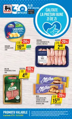 Ofertele Mega Image valabile de la 23.10.2025