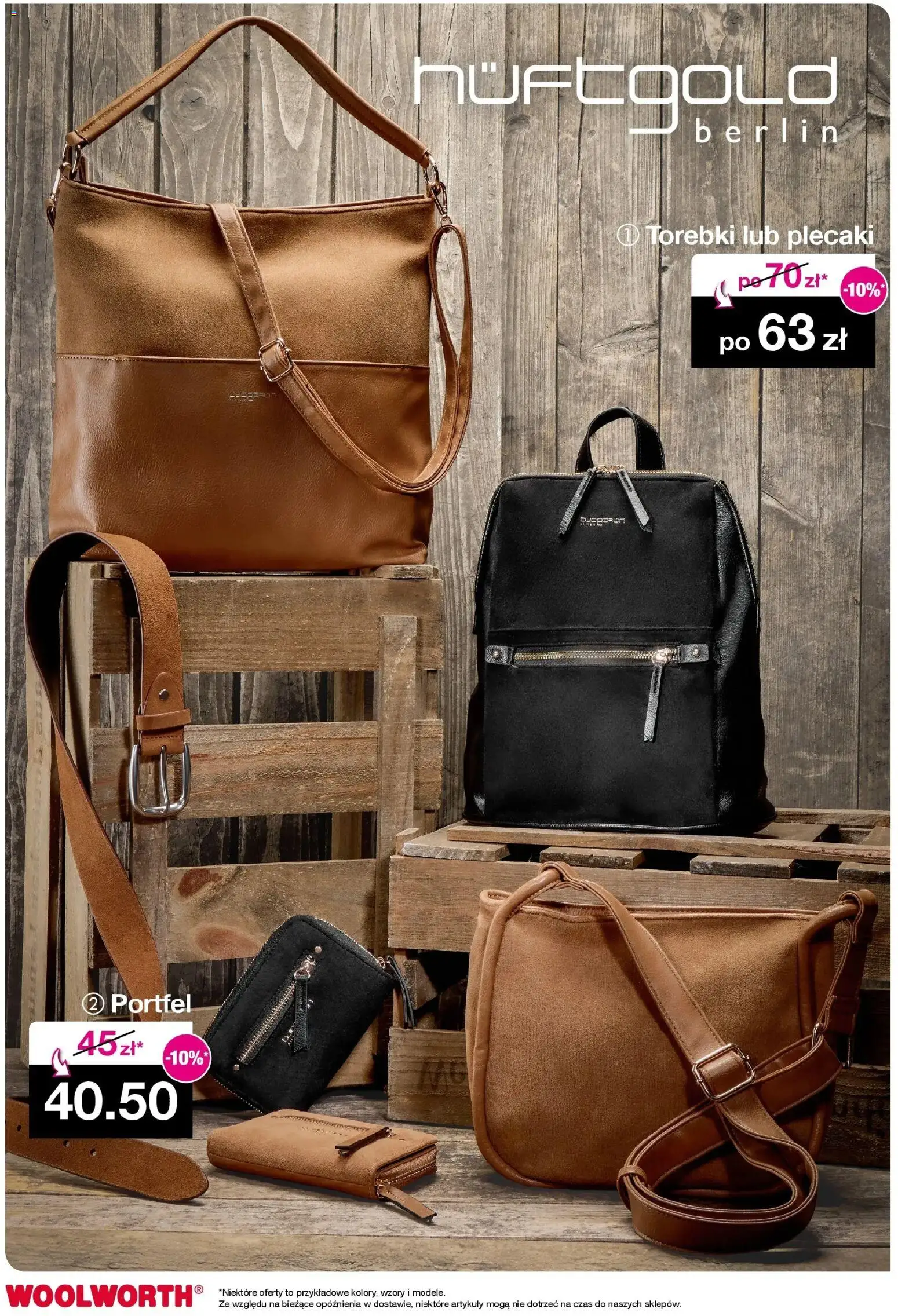 Woolworth Gazetka od 05.12.2025 | Strona: 20 | Produkty: Portfel, Torebki