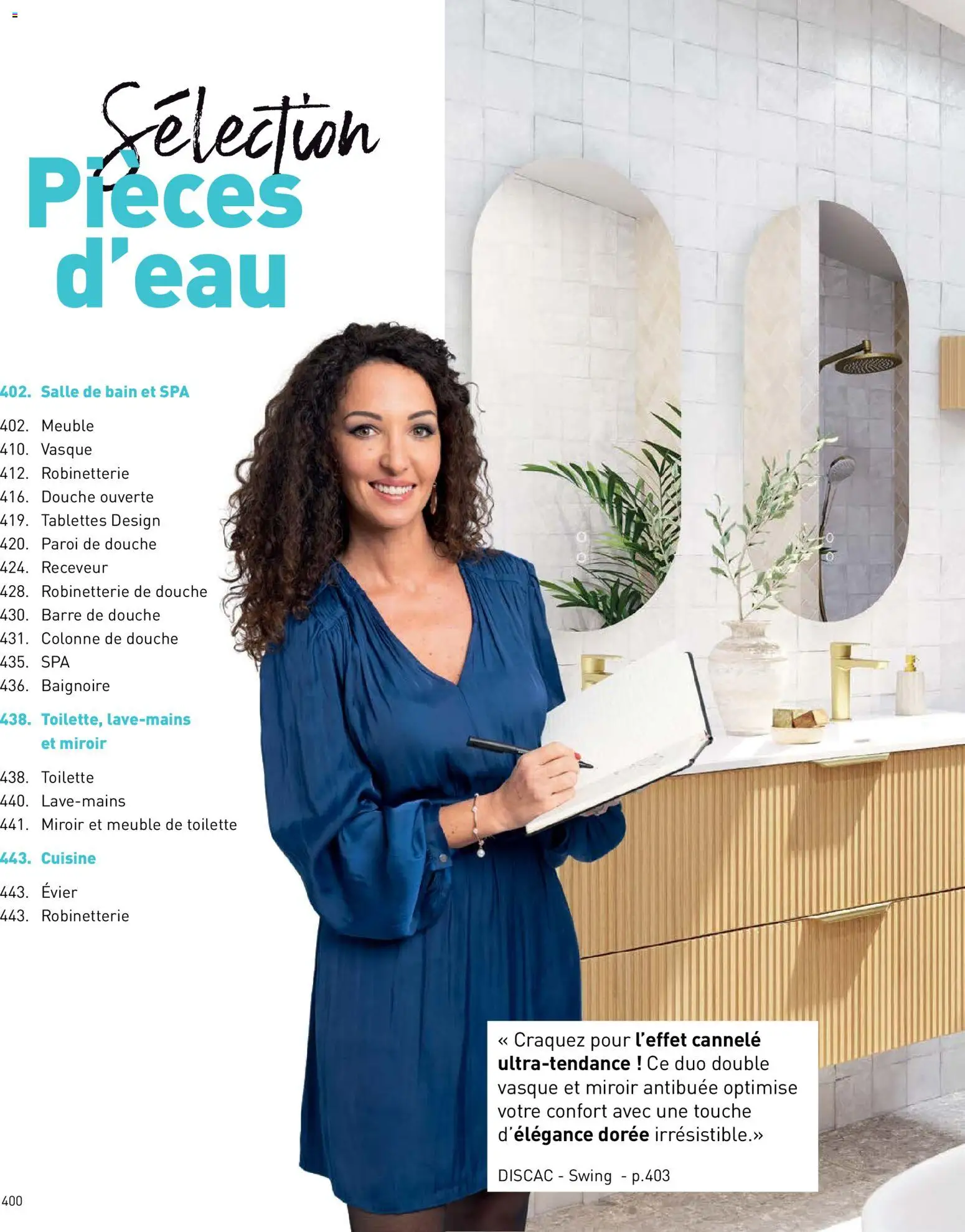 {H1} | Page: 400 | Produits: Meuble, Baignoire, Douche, Miroir