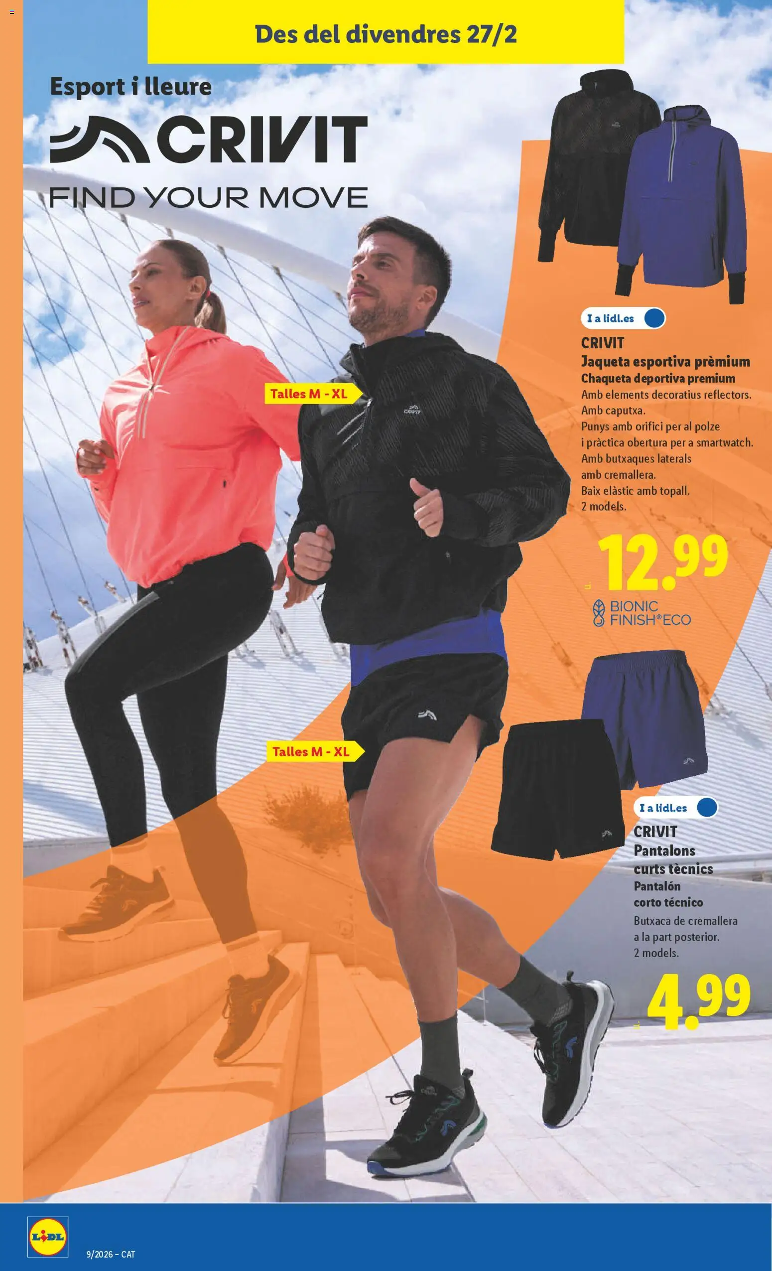 Lidl folleto de bazar │ válido desde el 23.02.2026 | Página: 10 | Productos: Chaqueta, Pantalón corto