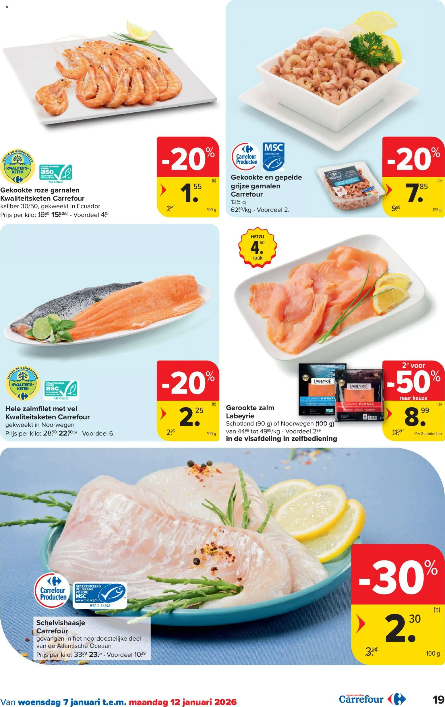 {H1} | Pagina: 19 | Producten: Zalm, Kekszek