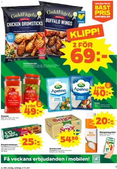Coop Forum - erbjudanden - Förhandsvisning av reklamblad från butik Coop Forum aktuell från 19.01.2026 | Sida: 3 | Produkter: Grill, Galler, Pizzakit, Grädde