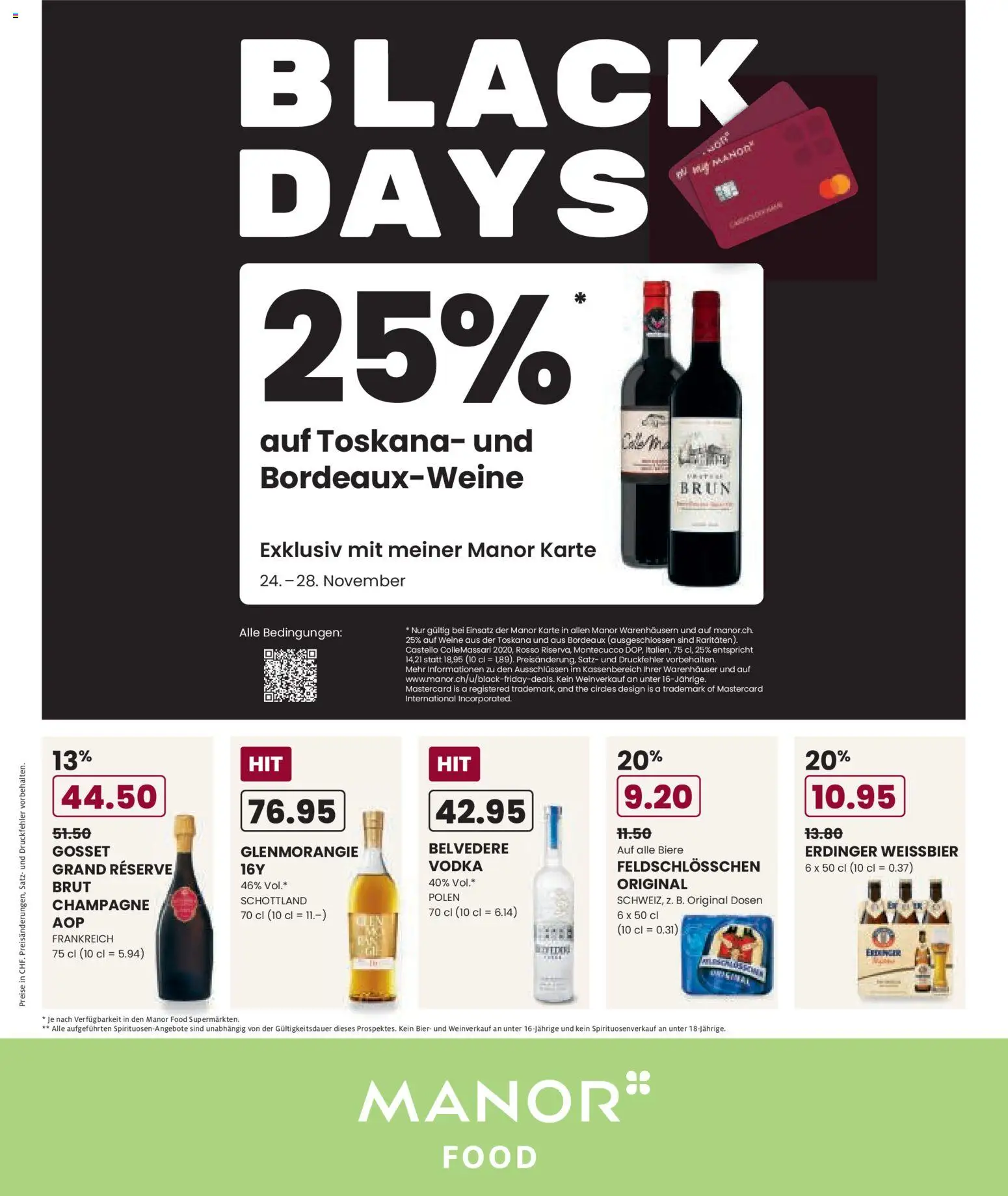 Manor - Black Friday – gültig ab 25.11.2025 | Seite: 4 | Produkte: Weißbier, Bier