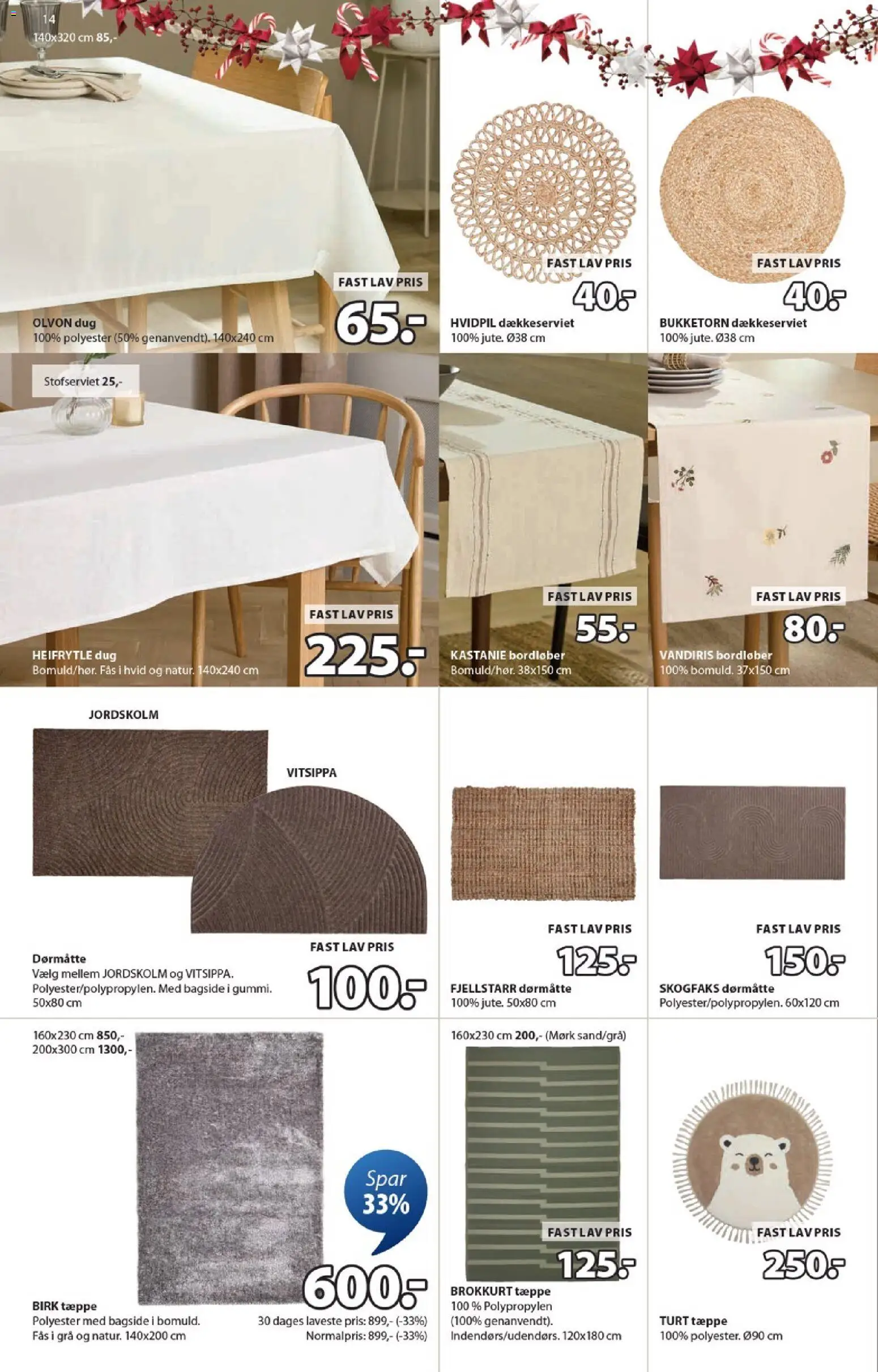 JYSK tilbudsavis – gyldig fra 01.12.2025 | Side: 14