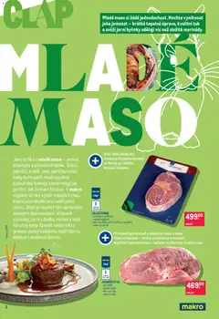 Náhled letáku Makro leták - Pro milovníky jídla od 11.03.2026 | Strana: 2 | Produkty: Špenát, Maso, Kuře, Kýta