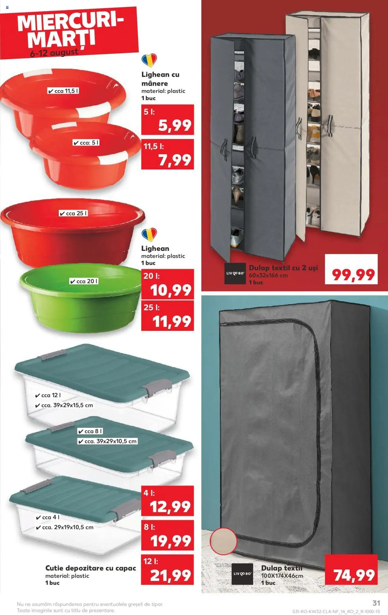 Catalog Kaufland - Viseu de Sus – valabil de la 06.08.2025 | Pagină: 31 | Produse: Cutie