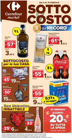 Anteprima del volantino Carrefour Market - Milano catalogo valido a partire dal 06.02.2026