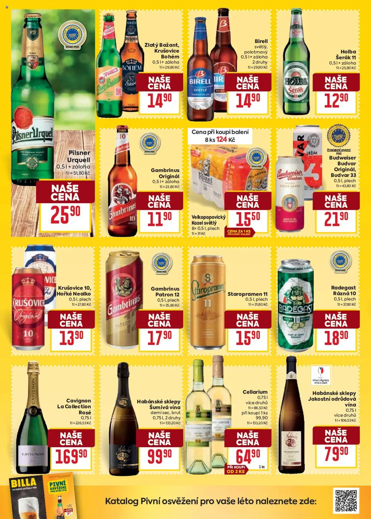 Billa Velký leták od 10.09.2025 | Strana: 30 | Produkty: Staropramen, Radegast, Krušovice, Budvar 33