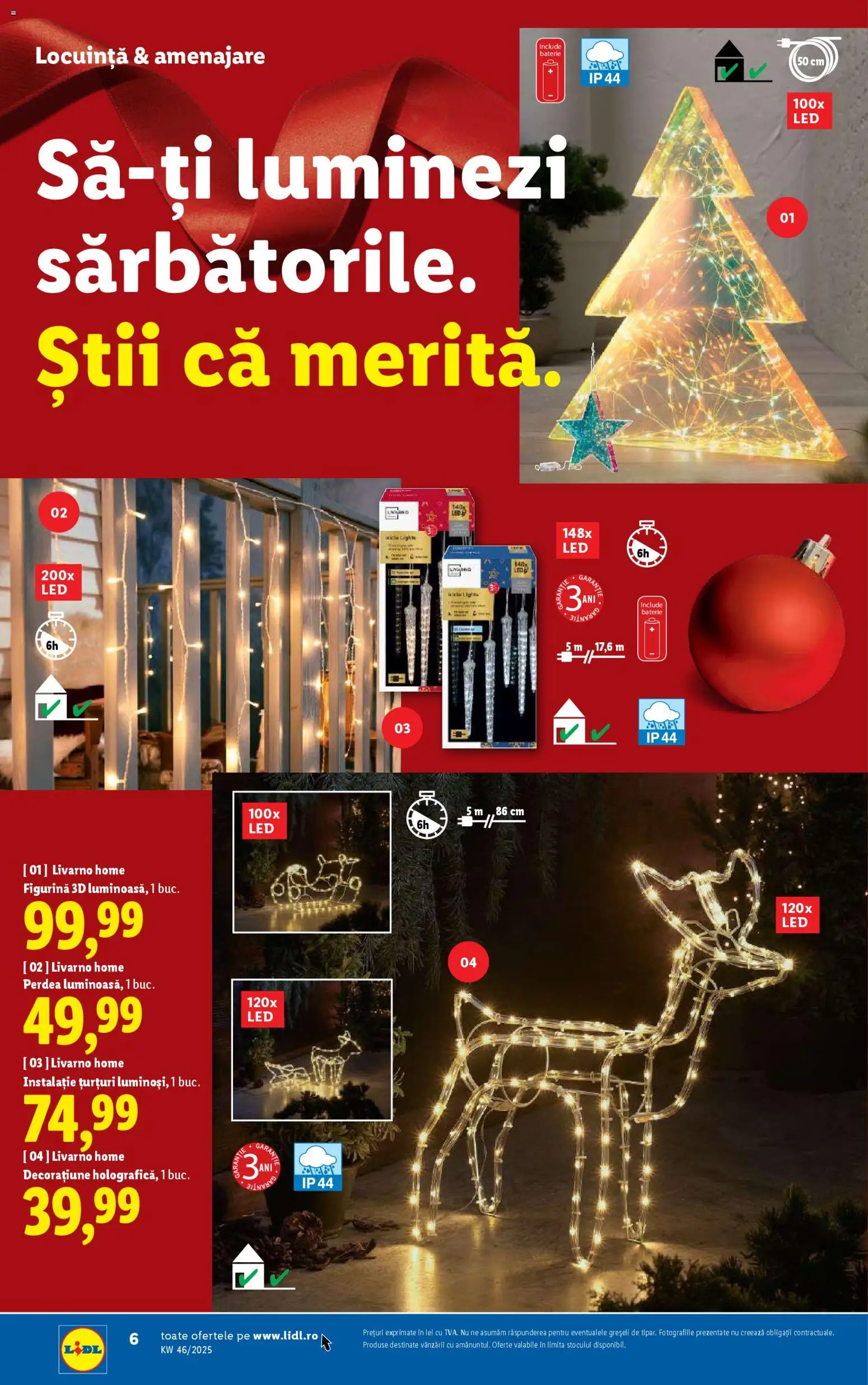 Noul catalog Lidl – valabil de la 10.11.2025 | Pagină: 6 | Produse: Baterie, Perdea