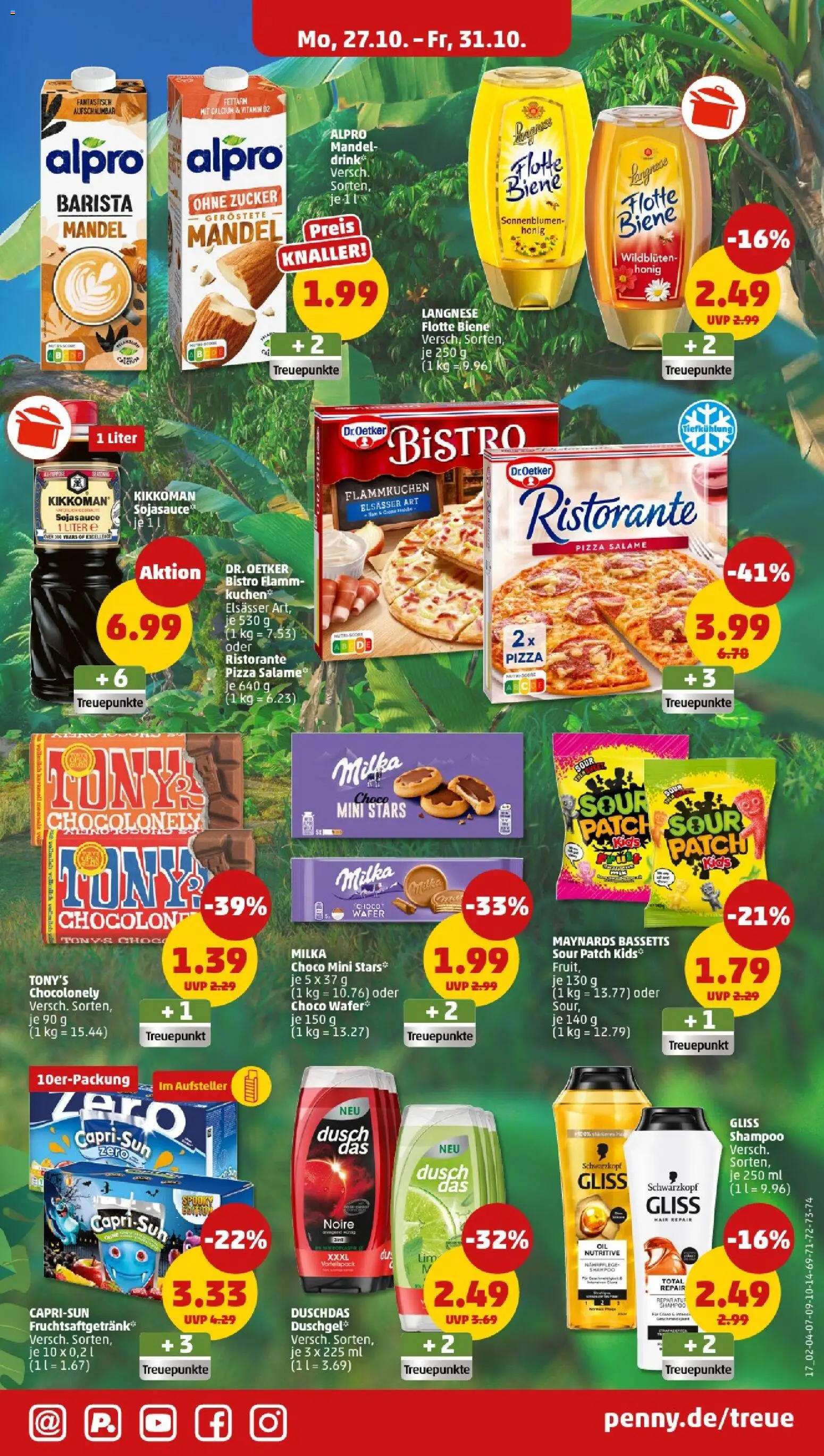 Penny - Bayern  – gültig ab 27.10.2025 | Seite: 19 | Produkte: Langnese, Shampoo, Alpro, Pizza