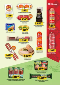 Tekijanka katalog - pregled Tekijanka kataloga - važi od 14.01.2026 | Strana: 9 | Proizvode: Suva slanina, Mortadela, Slanina, Kobasica