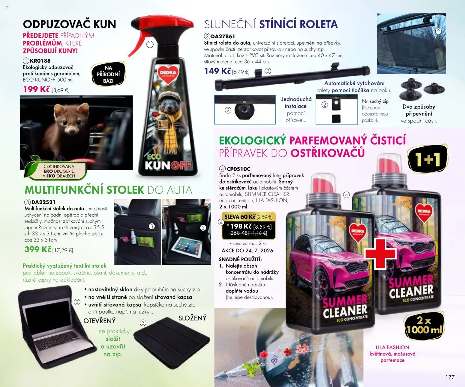 Nové Dedra akcie – leták je platný od 24.04.2026 | Strana: 77 | Produkty: Rolety