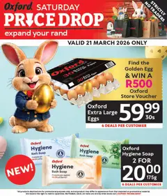 Oxford Freshmarket specials catalogue – valid from 21.03.2026
