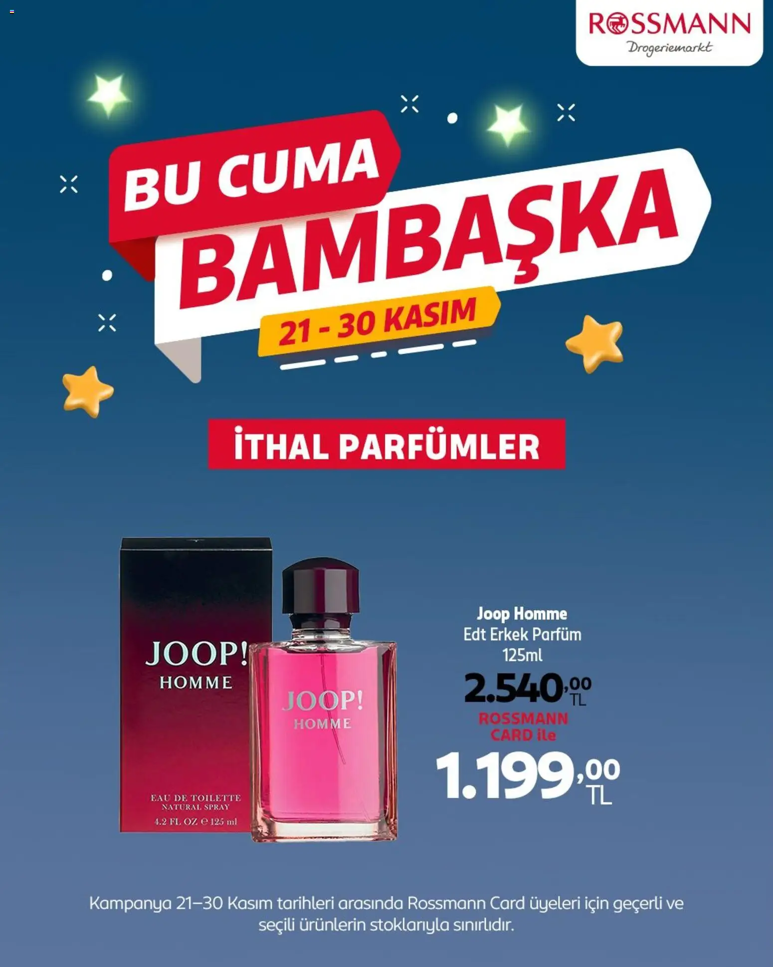 Rossmann Black Friday - 21.11.2025 tarihinden itibaren geçerlidir | Sayfa: 10 | Ürünler: Parfüm, Eau de toilette