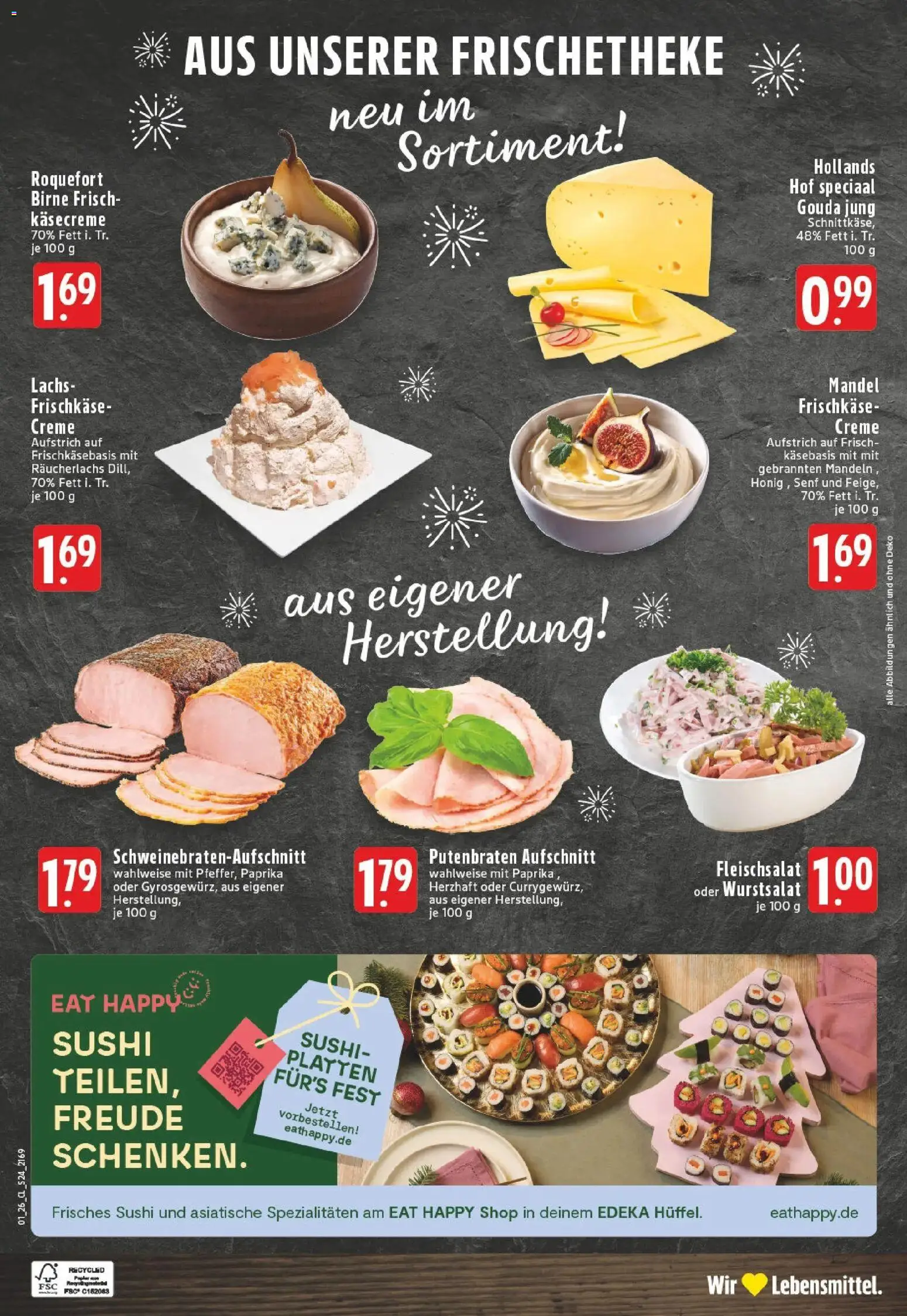 Edeka prospekt Swisttal-Odendorf	 – gültig ab 28.12.2025 | Seite: 26 | Produkte: Mandeln, Creme, Paprika, Birne