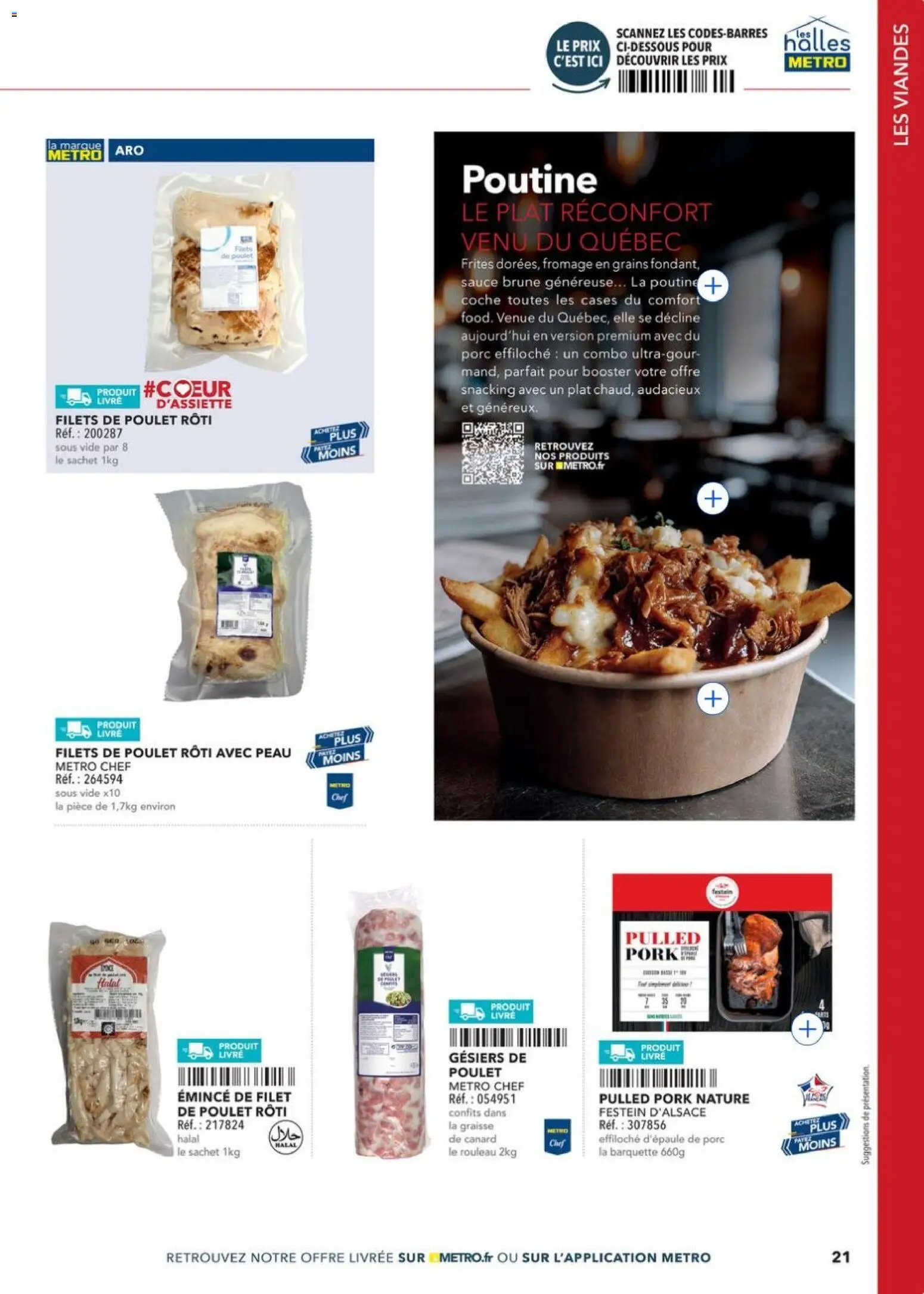 {H1} | Page: 21 | Produits: Rouleau, Fromage, Porc, Livre