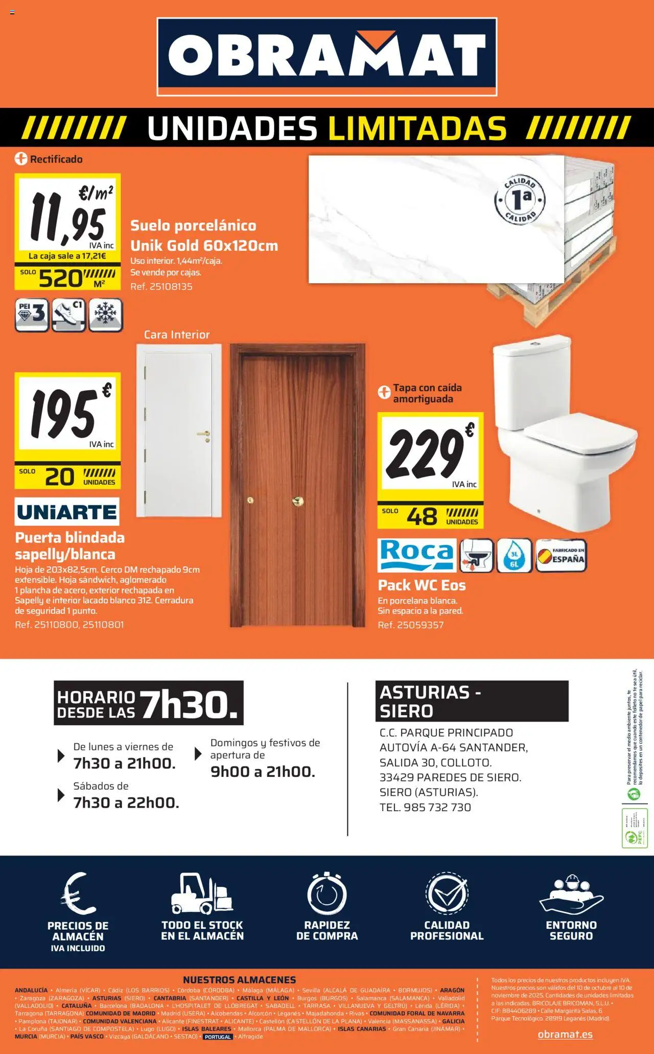 Obramat - Oviedo  │ válido desde el 10.10.2025 | Página: 80 | Productos: Té, Plancha, Caja