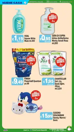 Anteprima del volantino Volantino Primo Prezzo	 valido a partire dal 23.12.2025 | Pagina: 27 | Prodotti: Sapone, Intimo, Cuscino, Profumo