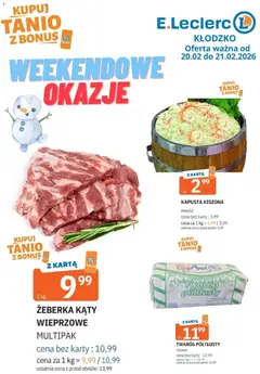 Pogląd oferty "E.Leclerc Gazetka - Kłodzko" - ważna od 20.02.2026