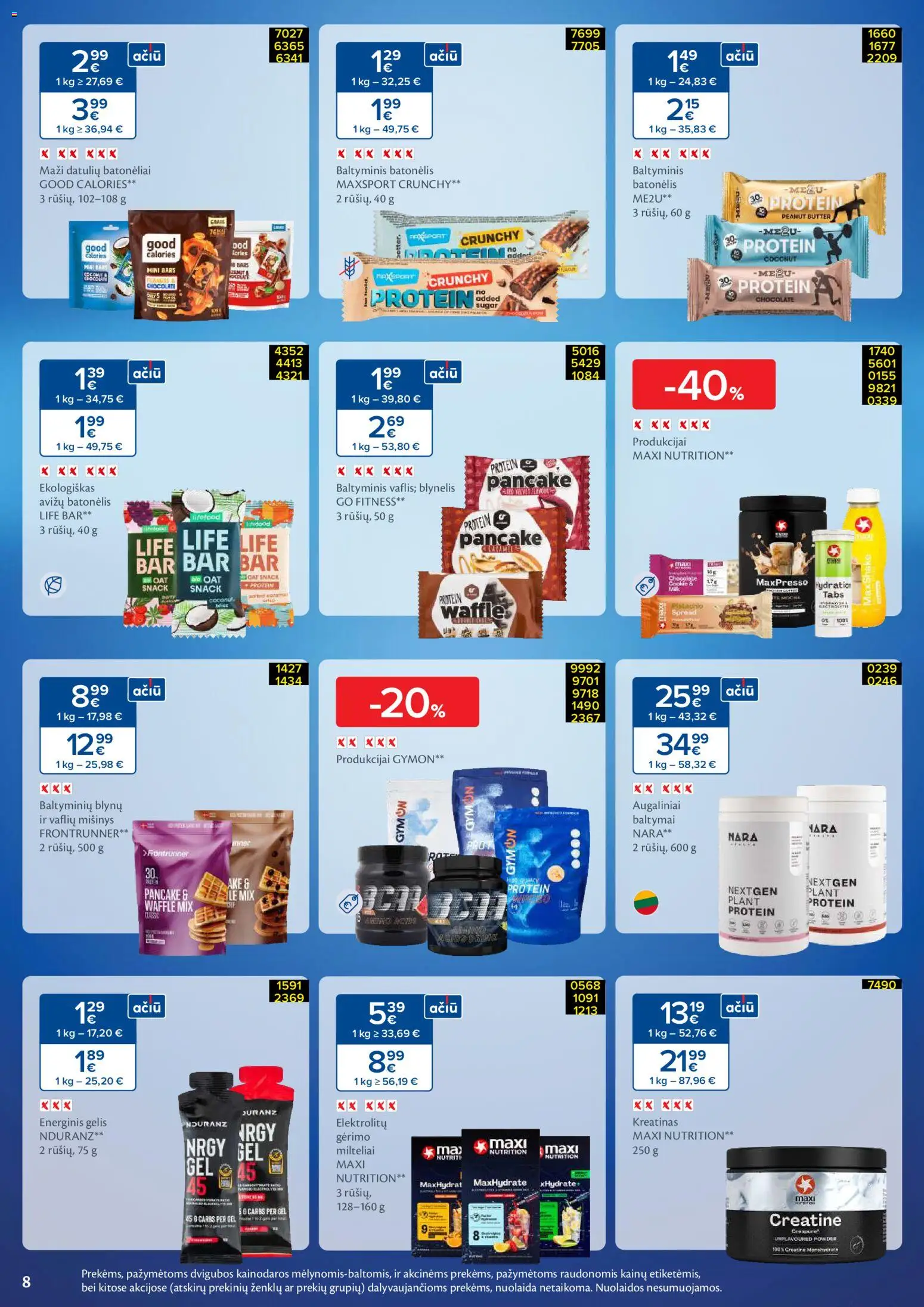 MAXIMA akcijos nuo 20.01.2026 | Puslapis: 8