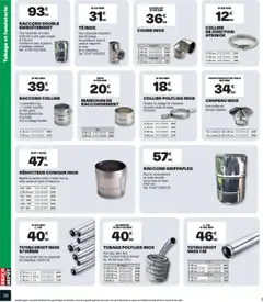 Brico Dépôt - Prévisualisation de Brico Dépôt catalogue valide à partir de 09.10.2025 | Page: 36 | Produits: Mètre, Tuyau, Collier, Chapeau