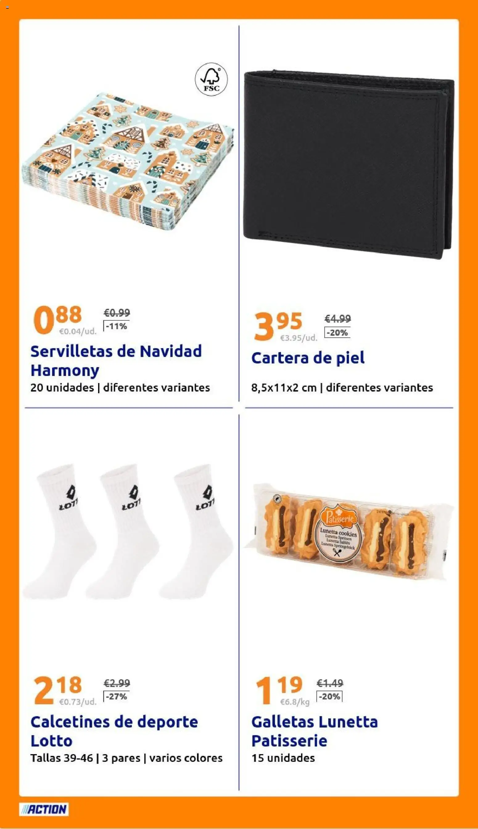 Action - Action ES week 52 2025 │ válido desde el 24.12.2025 | Página: 18 | Productos: Galletas