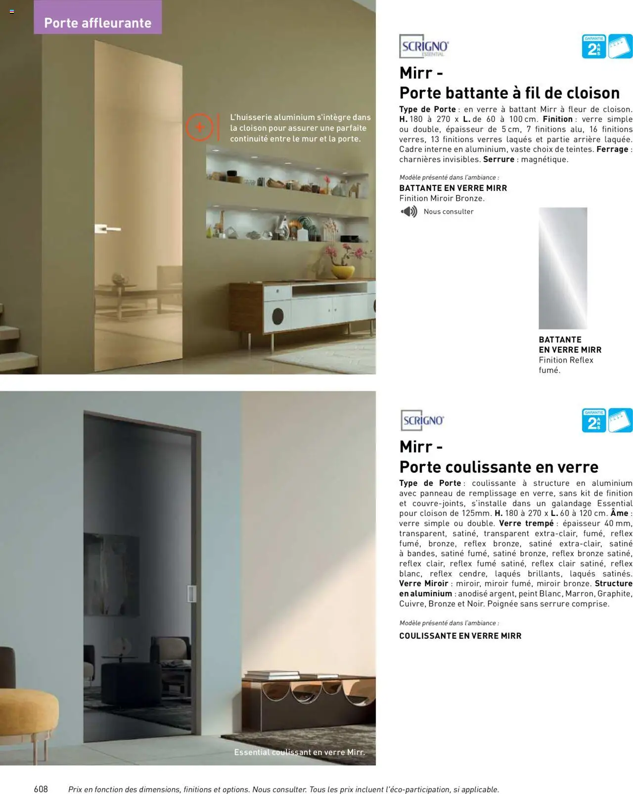  | Page: 608 | Produits: Porte, Miroir, Cadre