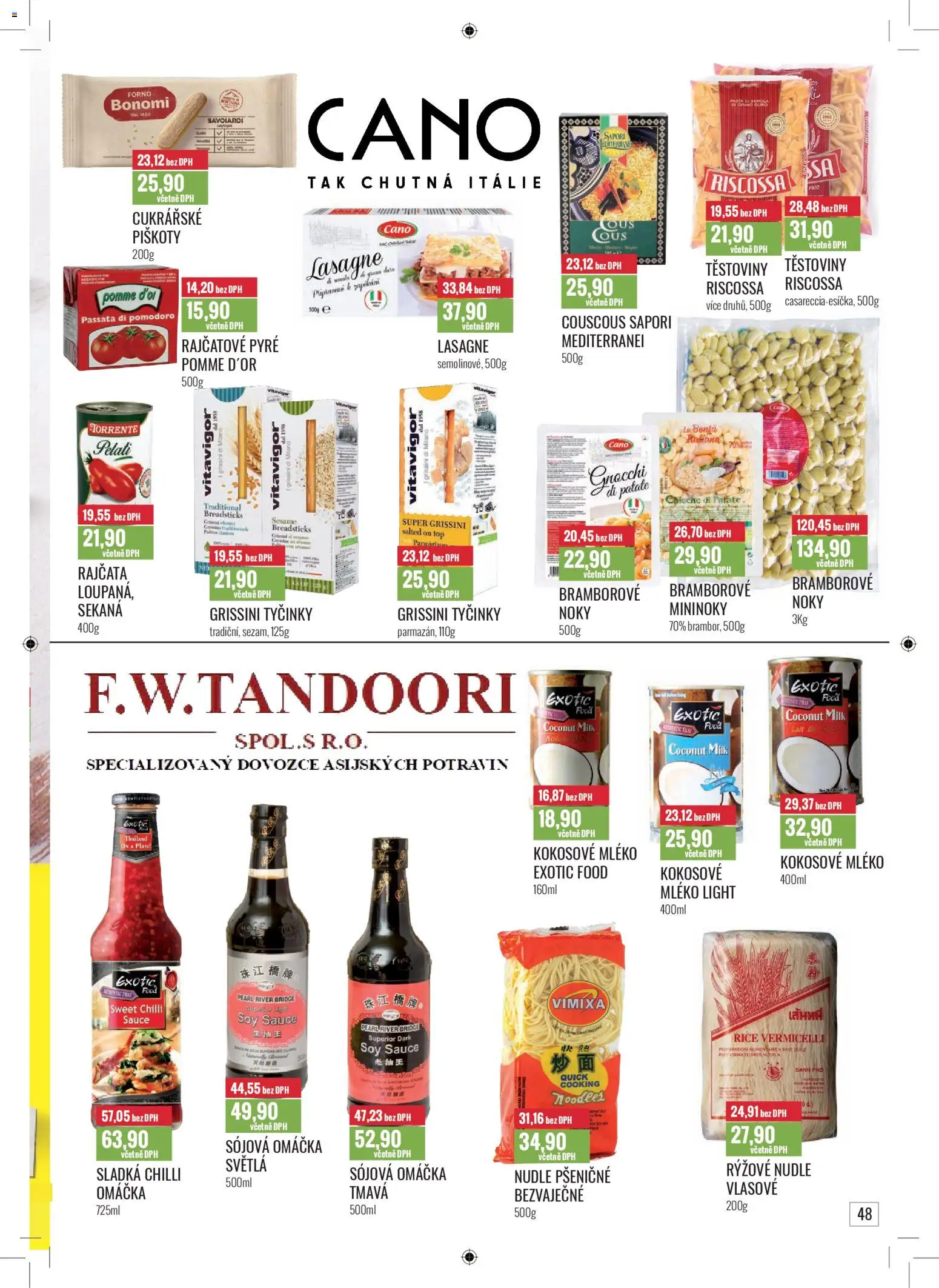 Ratio leták od 01.12.2025 | Strana: 49 | Produkty: Mléko, Těstoviny, Passata, Tyčinky