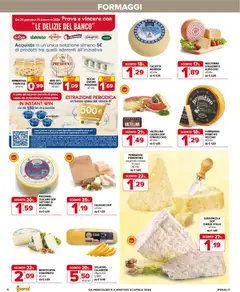 Anteprima del volantino Iperal volantino valido a partire dal 08.04.2026 | Pagina: 4 | Prodotti: Formaggio, Bilancia, Gorgonzola, Pecorino