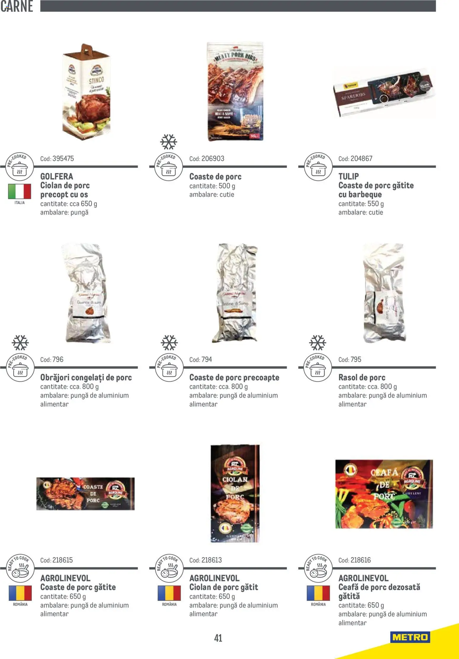 Noul catalog Metro – valabil de la 14.11.2024 | Pagină: 41 | Produse: Pungă, Keçeli kalem, Cutie, Rasol