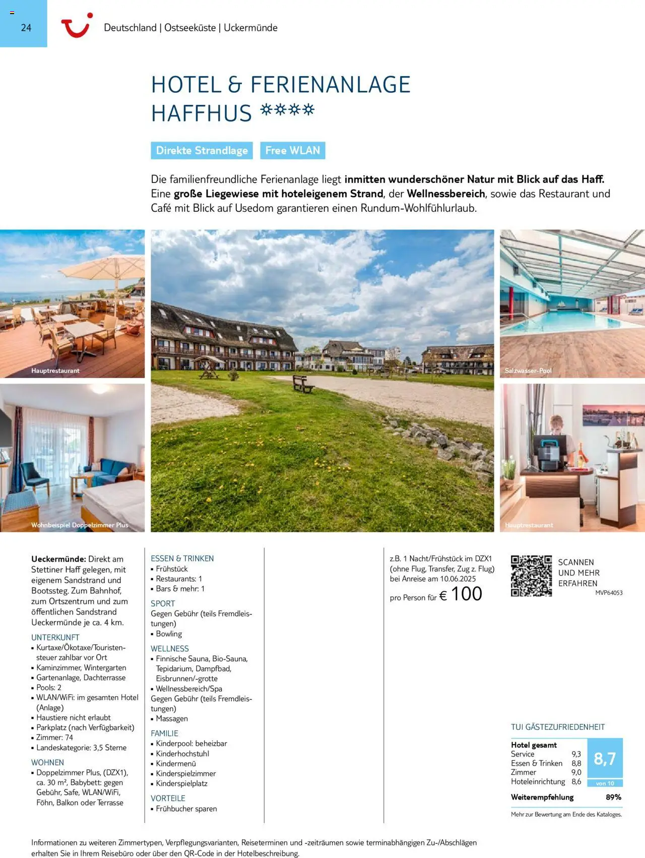 Aida - Urlaub mit eigener Anreise 2025/26 – gültig ab 01.11.2024 | Seite: 24 | Produkte: Babybett